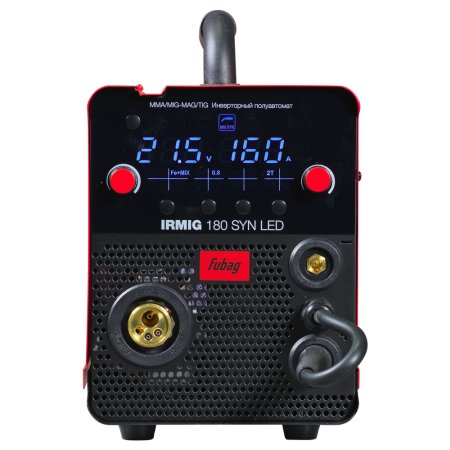 Полуавтомат сварочный инверторный FUBAG IRMIG 180 SYN LED с горелкой 250 А в комплекте в Костроме фото