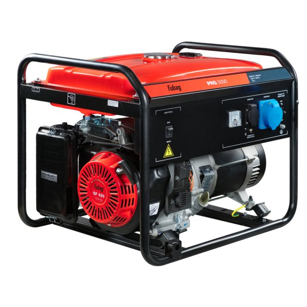 Бензиновый генератор FUBAG PRG 5000 + Комплект колес и ручек для электростанций в ПОДАРОК в Костроме фото