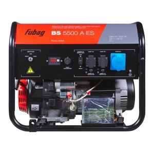 FUBAG Бензиновый генератор с электростартером и коннектором автоматики BS 5500 A ES в Костроме фото