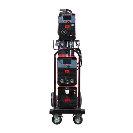 Полуавтомат сварочный FUBAG XMIG 500T DW PULSE + подающий механизм DRIVE XMIG DW PULSE  + горелка FB 550W 3 м + блок жидкостного охлаждения Cool XMIG + шланг-пакет 5 метров 95 мм2 14 pol с жидкостным охлаждением + Тележка  в Костроме фото