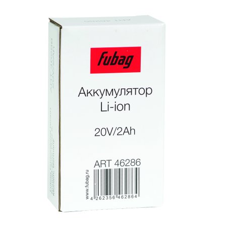 Аккумуляторная батарея FLI5S1P1202 Li-ion к бензиновым газонокосилкам FUBAG с электростартером и минирайдеру (20V/2Ah) в Костроме фото