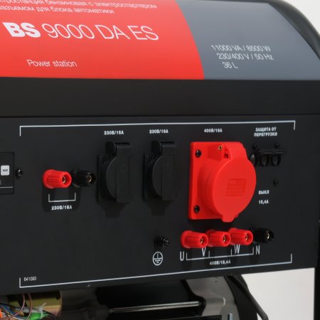 Бензиновый генератор FUBAG BS 9000 DA ES (трехфазный) с электростартером и коннектором автоматики Бензиновый генератор FUBAG BS 9000 DA ES (трехфазный) с электростартером и коннектором автоматики в Костроме фото