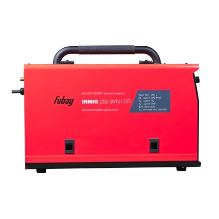 Полуавтомат сварочный FUBAG INMIG 200 SYN LCD (новый дисплей) с горелкой FB 250 3 м (FB 250 Ergo 3 м)  в Костроме фото