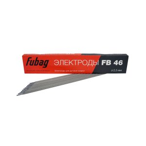 Электрод сварочный FUBAG с рутилово-целлюлозным покрытием FB 46 D2.5 мм (пачка 0.9 кг) в Костроме фото