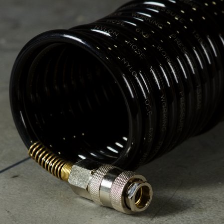 Шланг спиральный FUBAG с фитингами рапид, нейлон, 10 бар, 6 x 8 мм, 15 м в Костроме фото