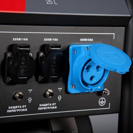 Бензиновый генератор с электростартером и коннектором автоматики FUBAG BS 7500 A ES Бензиновый генератор с электростартером и коннектором автоматики FUBAG BS 7500 A ES в Костроме фото