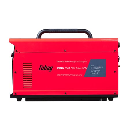 Полуавтомат сварочный FUBAG XMIG 500T DW PULSE + подающий механизм DRIVE XMIG DW PULSE  + горелка FB 550W 3 м + блок жидкостного охлаждения Cool XMIG + шланг-пакет 5 метров 95 мм2 14 pol с жидкостным охлаждением + Тележка  в Костроме фото