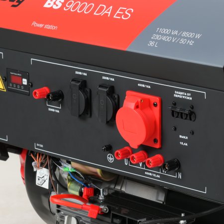 Бензиновый генератор FUBAG BS 9000 DA ES (трехфазный) с электростартером и коннектором автоматики Бензиновый генератор FUBAG BS 9000 DA ES (трехфазный) с электростартером и коннектором автоматики в Костроме фото