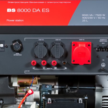 Бензиновый генератор FUBAG BS 8000 DA ES (трехфазный) с электростартером и коннектором автоматики Бензиновый генератор FUBAG BS 8000 DA ES (трехфазный) с электростартером и коннектором автоматики в Костроме фото