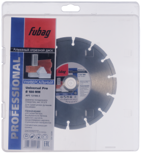 Алмазный отрезной диск FUBAG Универсальный Про (Universal Pro) D180 мм / 22,2 мм в Костроме фото