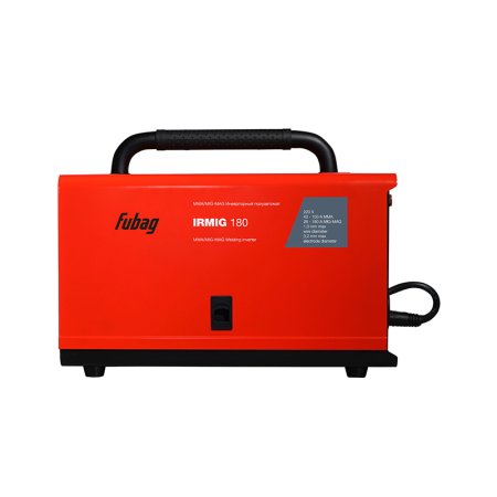 Полуавтомат сварочный FUBAG IRMIG 180 (31 432) + горелка FB 250 3m ( FB 250 Ergo 3m) (38443) + маска сварщика Хамелеон IR 9-13N S (38072) + сварочные краги на подкладке красные FWGN 10R (641180)  в Костроме фото