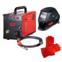 Полуавтомат сварочный FUBAG IRMIG 180 (31 432) + горелка FB 250 3m ( FB 250 Ergo 3m) (38443) + маска сварщика Хамелеон IR 9-13N S (38072) + сварочные краги на подкладке красные FWGN 10R (641180)  в Костроме фото