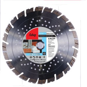 Алмазный отрезной диск FUBAG Бетон Экстра (Beton Extra) D300 мм / 25,4 мм по бетону в Костроме фото