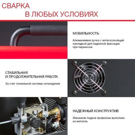 Полуавтомат сварочный FUBAG IRMIG 180 SYN с горелкой 250 А 3 м в комплекте в Костроме фото