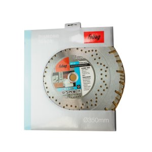 Алмазный отрезной диск FUBAG Бетон Экстра (Beton Extra) D350 мм / 25,4 мм по бетону в Костроме фото