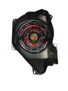 Cтартер ручной в сборе (крепление на 4 отверстия) к двигателю DH457 для бензиновых генераторов Fubag BS 7500 A ES DUPLEX/8000 A ES/DA ES/8500 A ES DUPLEX/XD ES DUPLEX