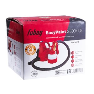 FUBAG Электрический краскораспылитель EasyPaint S500/1.8 с верхним бачком в Костроме фото