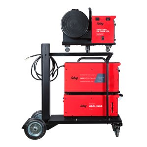FUBAG Сварочный полуавтомат XMIG 500T DW PULSE  + Подающий механизм DRIVE XMIG DW PULSE  + Горелка FB 550W 3m  + Блок жидкостного охлаждения Cool XMIG  + Шланг-пакет 5 метров 95мм2 14 pol с жидкостным охлаждением + Тележка XM в Костроме фото