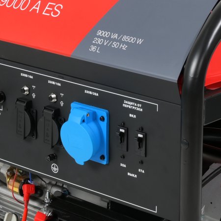 Бензиновый генератор FUBAG BS 9000 A ES с электростартером и коннектором автоматики в Костроме фото