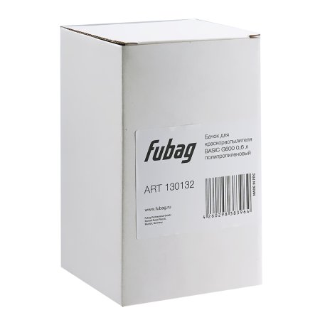 FUBAG Бачок для краскораспылителя BASIC G600, 0.6л полипропиленовый в Костроме фото