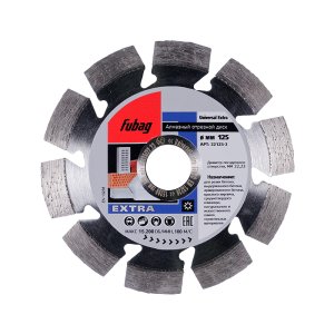 Алмазный отрезной диск FUBAG Universal Extra D125 мм/ 22.2 мм в Костроме фото