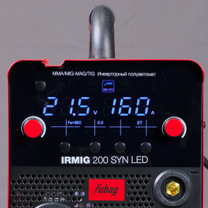 Сварочный полуавтомат FUBAG IRMIG 200 SYN LED с горелкой 250 А в комплекте в Костроме фото