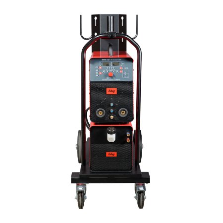 Аппарат сварочный инверторный аргонодуговой FUBAG INTIG 400 T W AC/DC PULSE + горелка FB TIG 18 5P 4m + модуль охлаждения + тележка в Костроме фото
