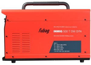 Сварочный полуавтомат INMIG 500T DW SYN + Подающий механизм DRIVE INMIG DW SYN + Шланг-пакет 5 м + Горелка FB 500 3 м + Блок жидкостного охлаждения + Тележка в Костроме фото