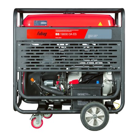 Бензиновый генератор FUBAG BS 19000 DA ES (трехфазный) с электростартером и коннектором автоматики в Костроме фото